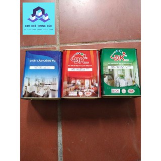 Sơn pu đại kiều. Bóng, cứng, lót