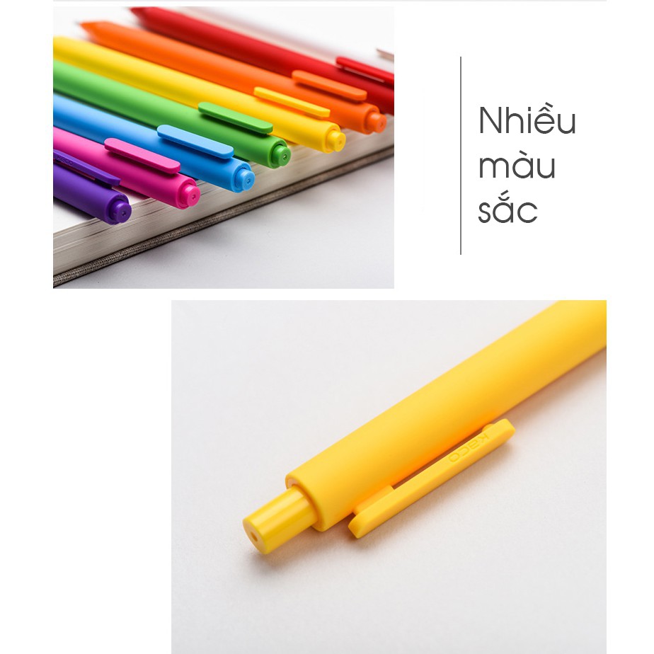 [Hỏa Tốc HCM] Bộ Bút bi Gel Kaco Pure 0.5mm 10 bút, 12 bút hoặc 20 bút Cao cấp