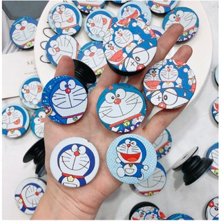 [SALE 6K] Giá Đỡ Popsocket Tròn Hình Doremon và Kitty