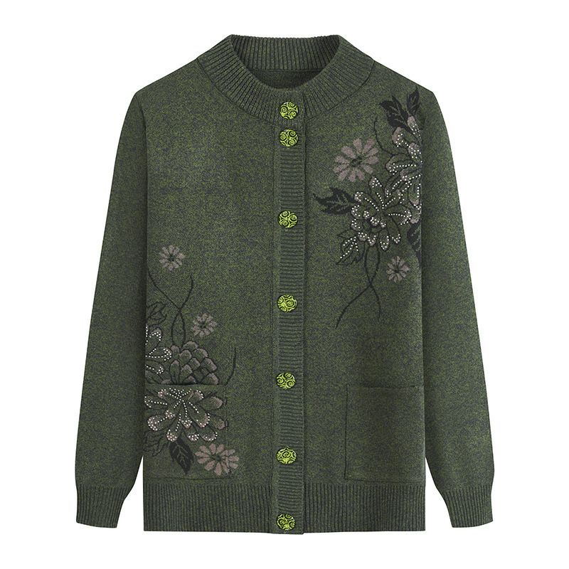 2023_Áo Len Dài Tay Cài Cúc Trung Niên