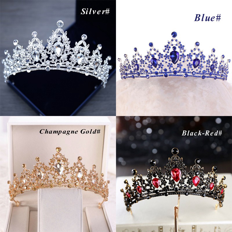Vương miện công chúa kiểu dáng cổ điển thời trang cho nữ