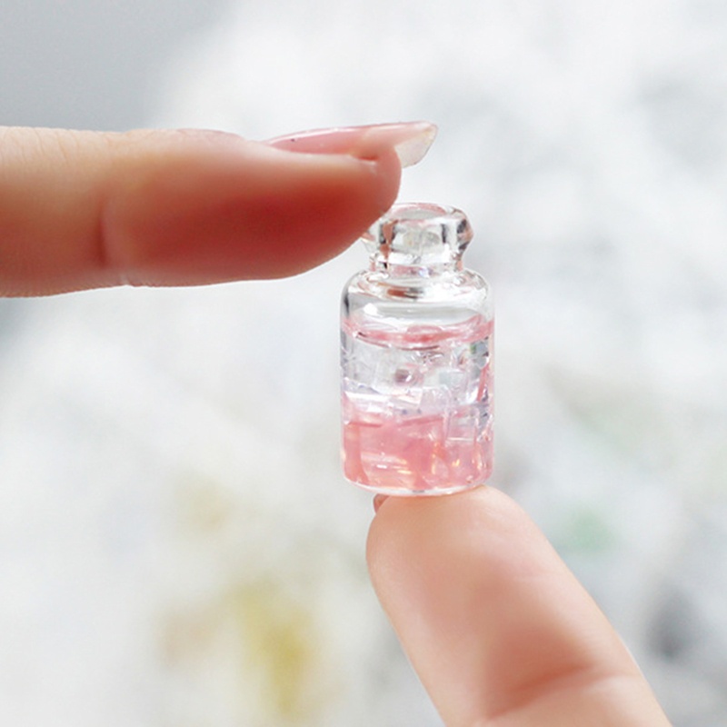 Mô Hình Ly Bánh Kem Bằng Kính Thật Cho Nhà Búp Bê Tỷ Lệ 1 / 12