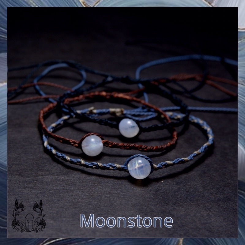 LIGHT GRAY -  vòng tay handmade, thanh tẩy, thắt dây