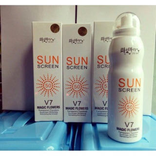 Xịt chống nắng Hàn Quốc Sun Screen V7