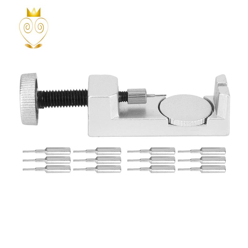 Bộ Dụng Cụ Tháo Mắt Dây Đồng Hồ Đeo Tay Chuyên Dụng Kèm 12 Đinh Ghim