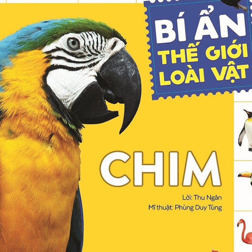 Sách - Bí Ẩn Thế Giới Loài Vật: Chim (Tái Bản 2018)