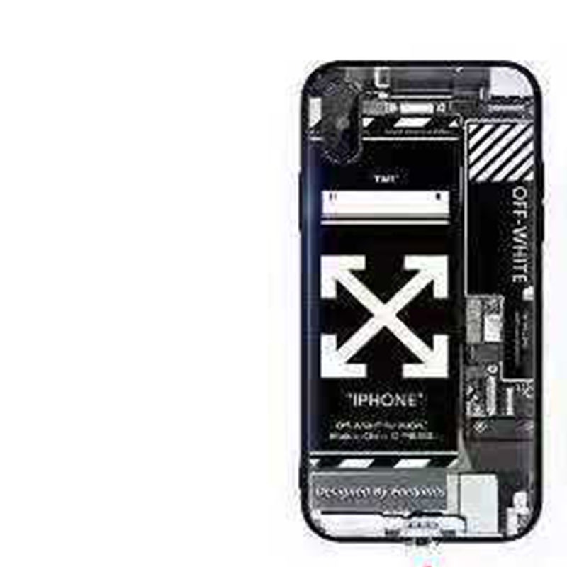 Ốp Điện Thoại Kính Cường Lực In Hình Supreme Có Đèn Led Điều Khiển Bằng Giọng Nói Cho Iphone 12 11 Pro Max 7 8 Plus X Xs Max Xr