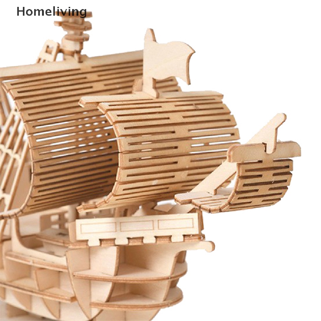 Đồ Chơi Mô Hình Tàu Thuyền 3d Bằng Gỗ diy