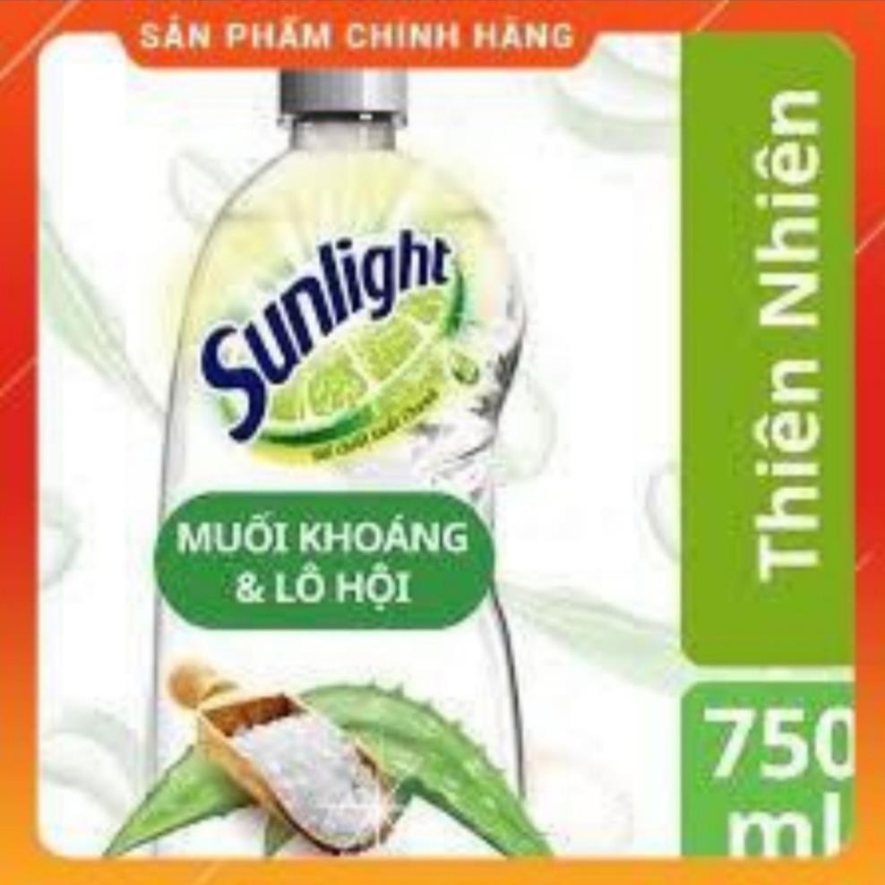 Nước rửa chén Sunlight Extra thiên nhiên 750G