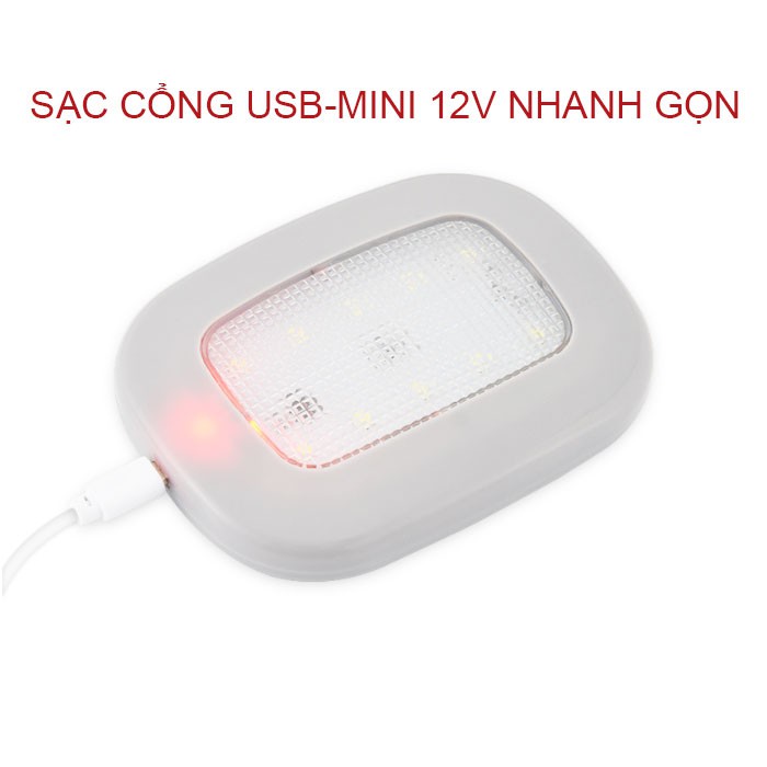 Đèn Led Gắn Trần Xe Hơi Sạc USB-Mini Tiện Dụng Chất Lượng Cao DL01-TOOSTORE