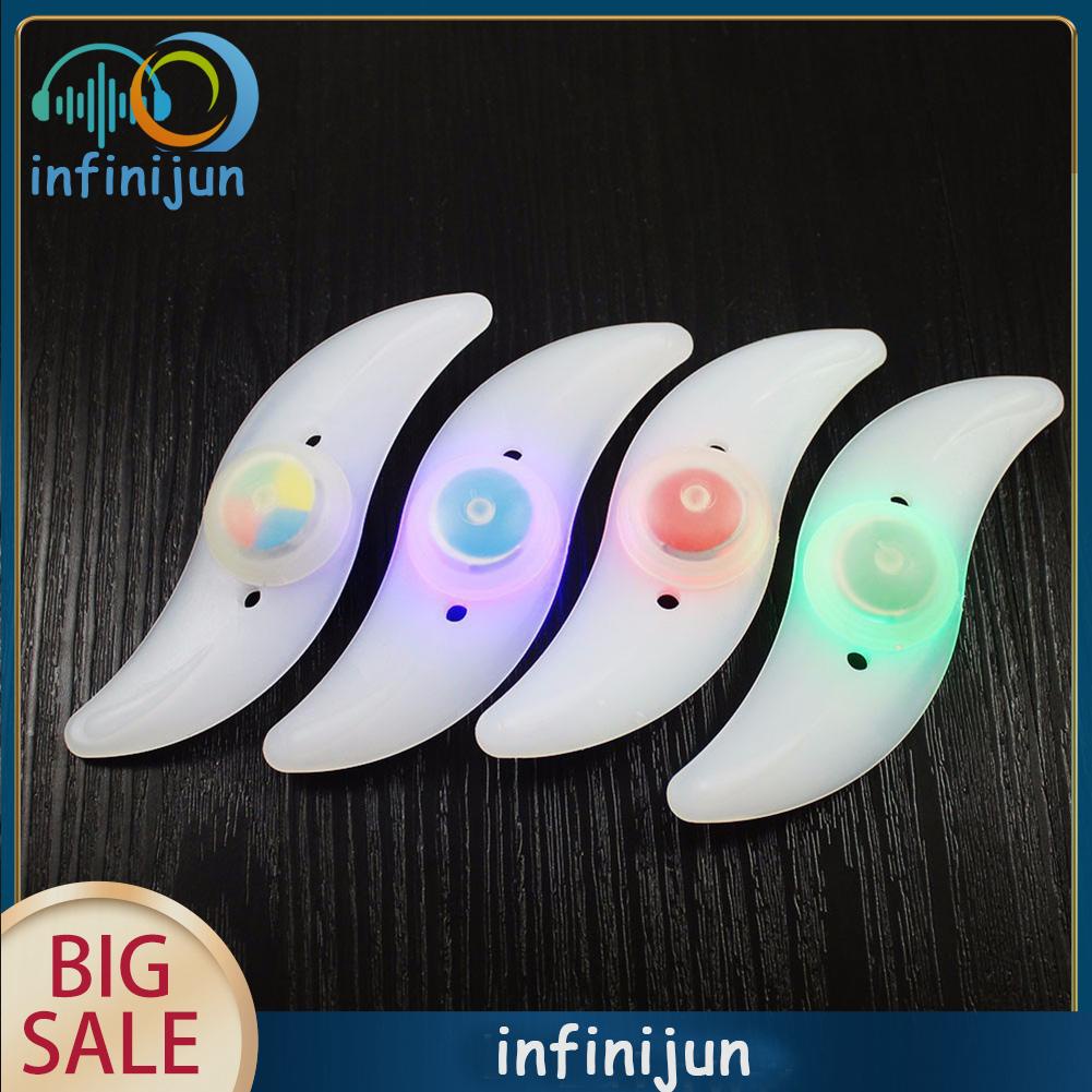 Đèn LED Gắn Căm Xe Đạp Chống Thấm Nước Thiết Kế Vỏ Rỗng Độc Đáo