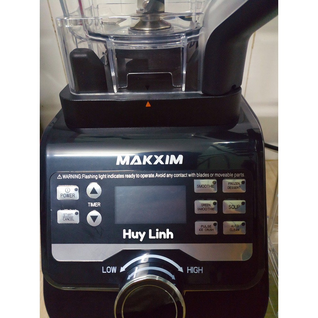 Máy xay sinh tố công nghiệp Makxim BL2018 - 2 cối - 1400W chuyên dùng cho quán