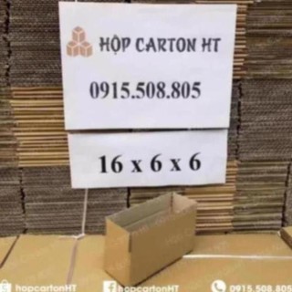 16x6x6 Hộp carton đóng hàng