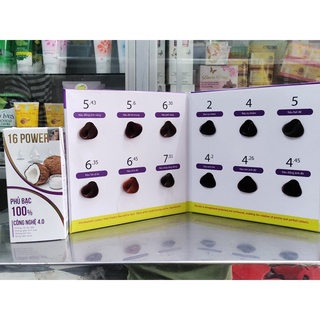 Kem nhuộm phủ bạc 16power 4.0 tinh chất trái dừa