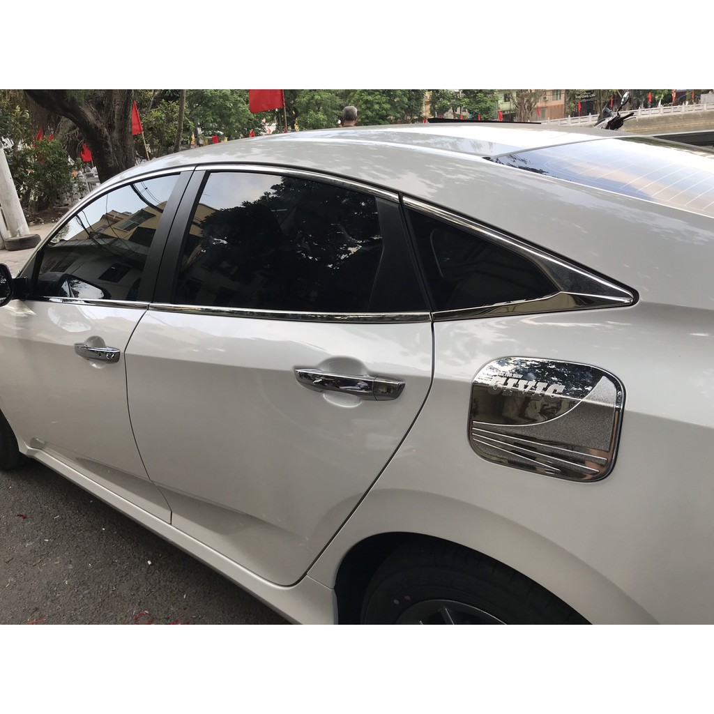 Ốp Nắp Bình Xăng Xe Honda CIVIC 2018 2019 2020 2021