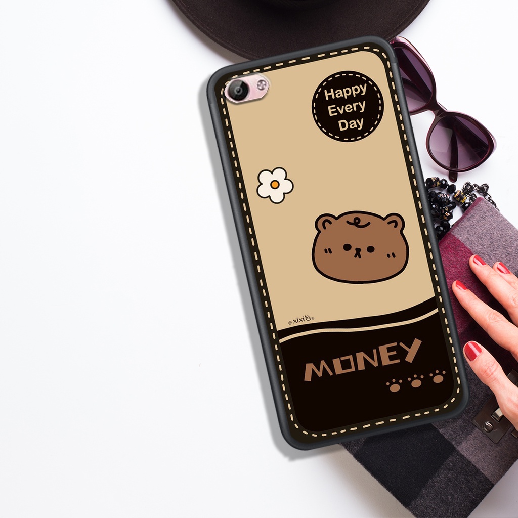 Ốp Lưng VIVO Y53  -Y55 - Y66 - Y67 - Y71 - Y81 - Y81s - Y83 , In Hình "Lovely Bear". Đẹp, Bền, Màu Sắc Bắt Mắt.