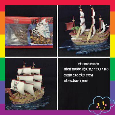 Mô Hình Thuyền Red Force Của Shanks Tóc Đỏ anime One Piece