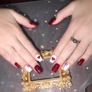Móng tay giả Nail thiết kế bộ 24 móng