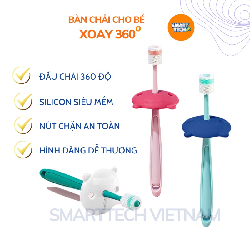 [New] Bàn chải cầm tay Toru 360 độ - Phương pháp đánh răng hiện được ưu chuộng