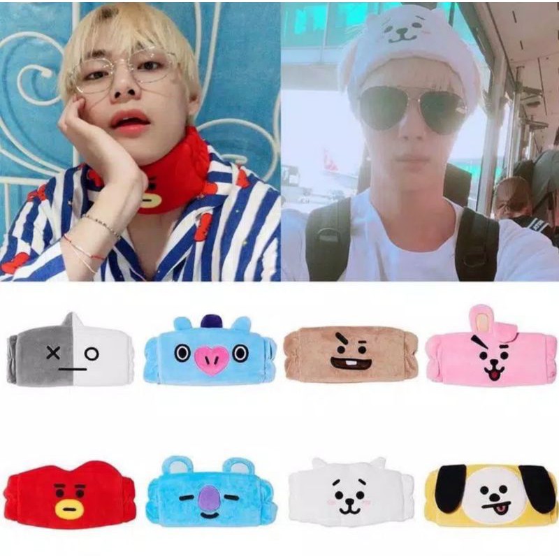 Khăn Bandana Kpop Bts Character Bt21