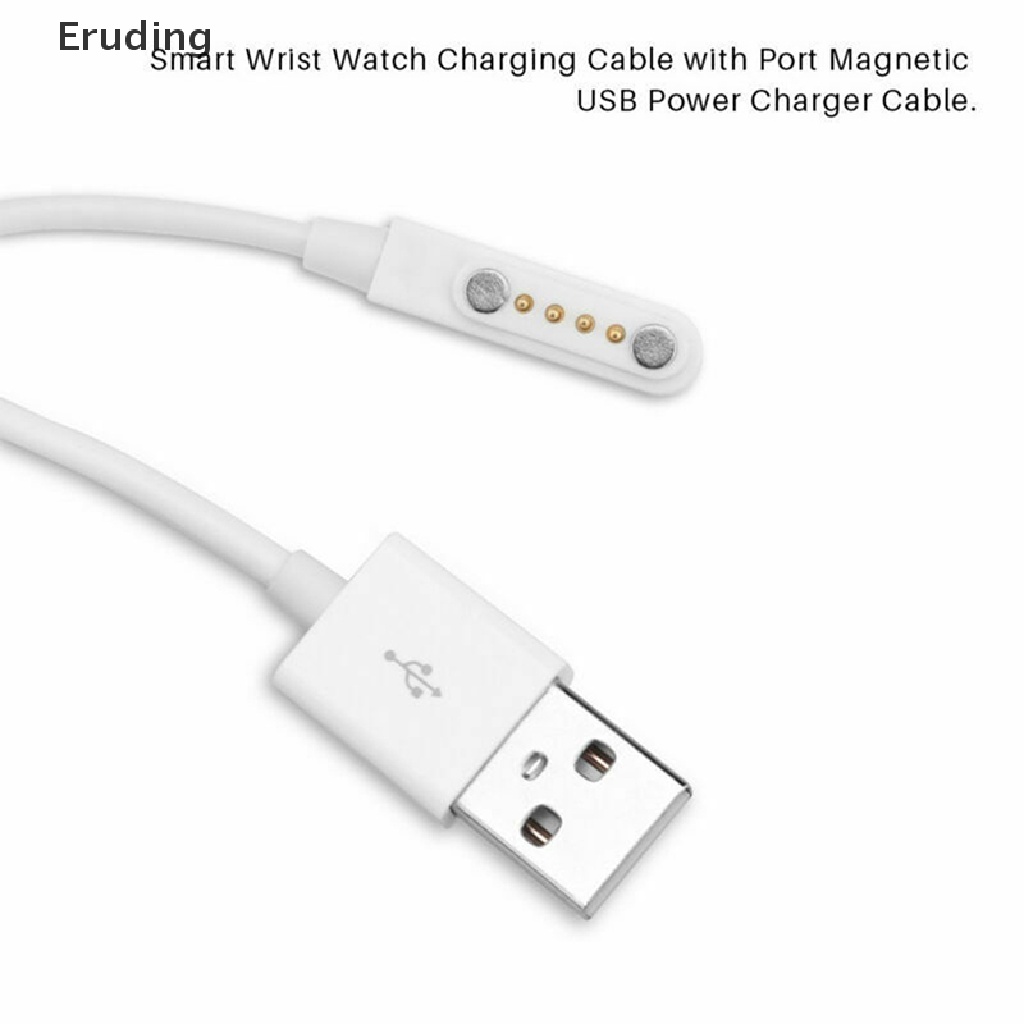 Cáp Sạc Usb 2.0 Với 4 Chấu Hút Nam Châm Dành Cho Đồng Hồ Thông Minh