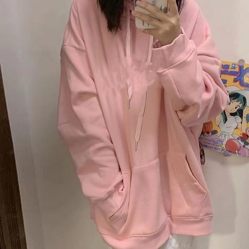 Áo Hoodie Bandana - Rere.Store [FREESHIP] - Áo hoodie hồng nữ form rộng họa tiết hot trend Bandana | BigBuy360 - bigbuy360.vn