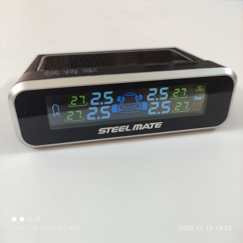 Cảm biến áp suất lốp TPMS Steelmate E3W van ngoài