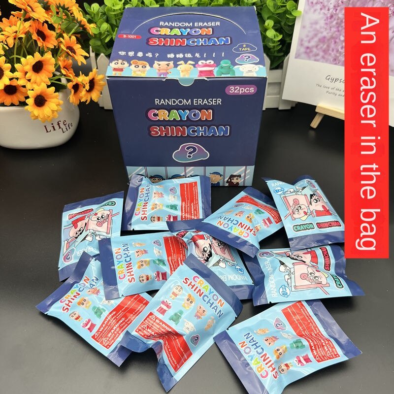 💖Đặt 1 tặng 2💖Gôm Tẩy Hình Khủng Long Shin-Chan Dễ Thương