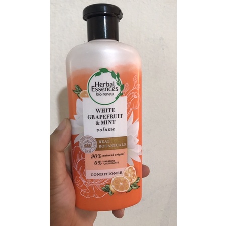 Dầu Xả Herbal Essences White Grapefruit & Mint Volume Bưởi và Bạc Hà 400ml