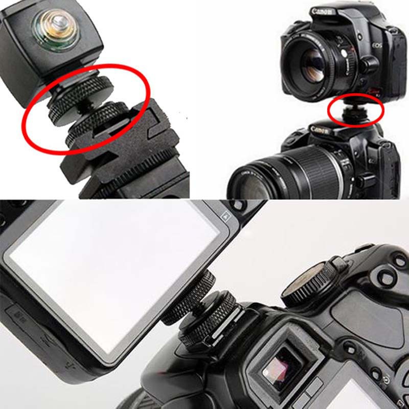 Ngàm chuyển đổi với ốc vít 1/4 inch cho đèn pha máy ảnh tiện dụng