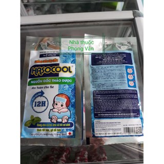 Miếng dán hạ sốt Hasocool thảo dược
