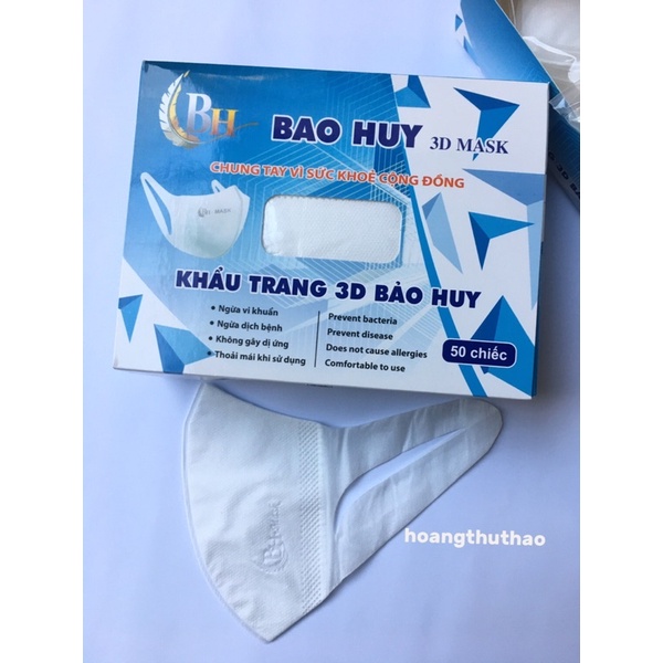 Hộp 50 chiếc Khẩu trang IMask 3D Duy Khánh kháng khuẩn công nghệ Nhật Bản loại mới | BigBuy360 - bigbuy360.vn