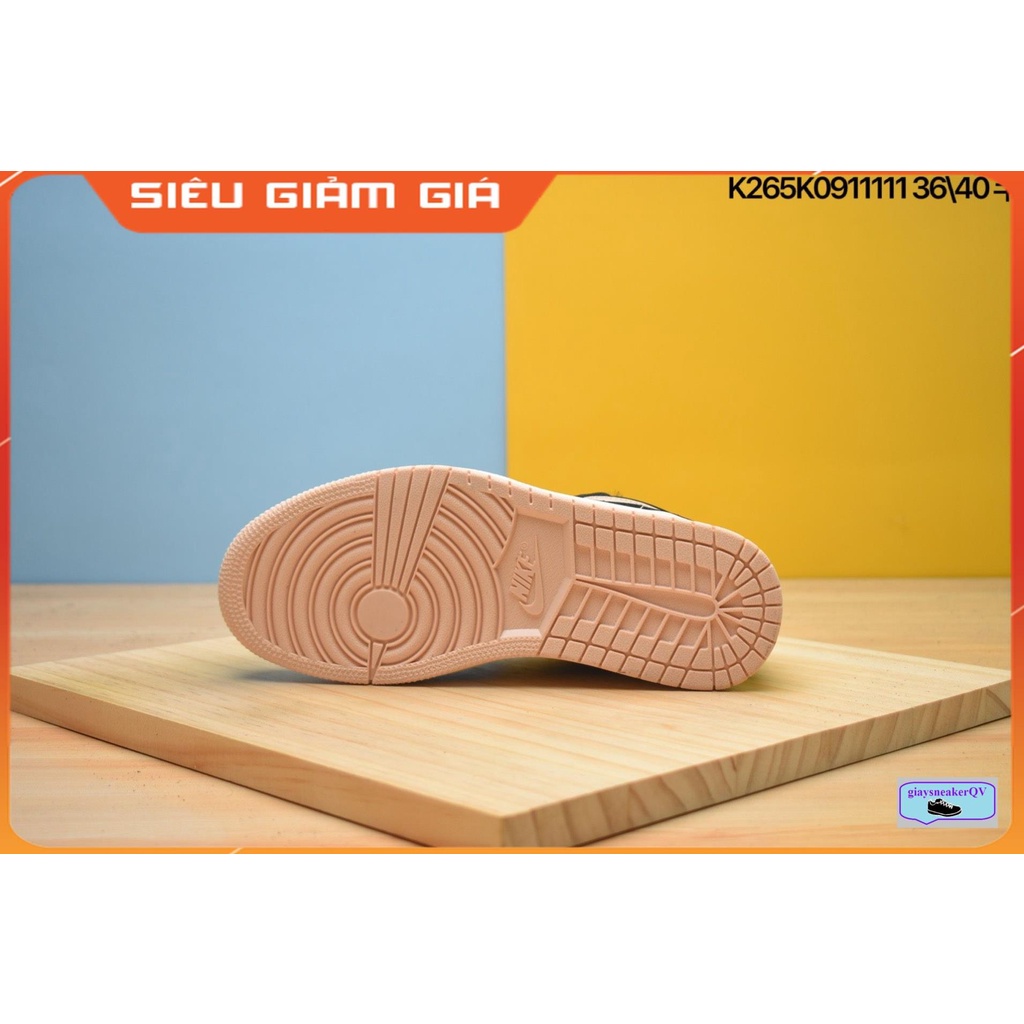 Giày thể thao Air Jordan 1 Low Crimson Tint siêu đẹp, JD1 low dành cho nữ