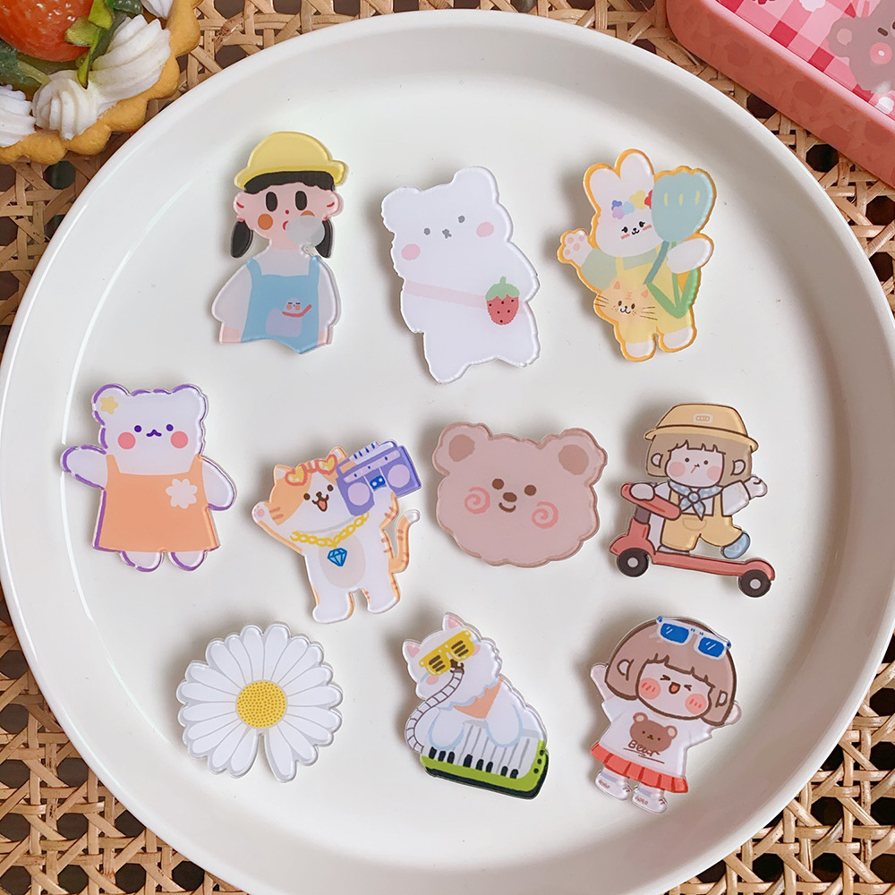 Huy Hiệu Cài Áo Hình Chú Thỏ Đáng Yêu