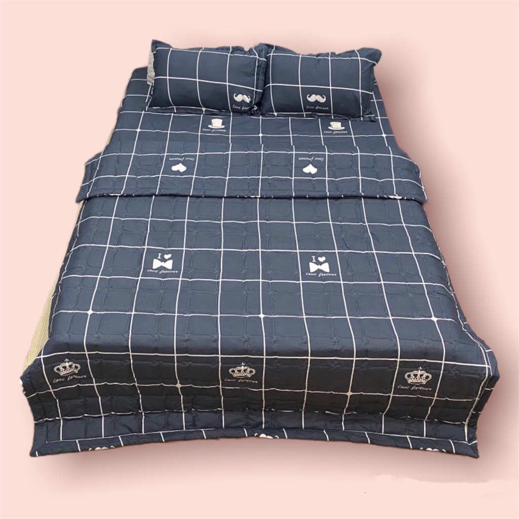 Bộ Ga Gối CAS Decor , Drap Ga Trải Giường + 2 Vỏ Gối Nằm Nhiều Mẫu Lựa Chọn , Kích Thước 1m2 , 1m4 , 1m6 , 1m8 , 2m2