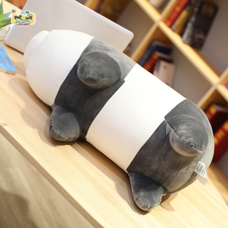 Gối nhồi bông hình gấu hoạt hình We Are Bears với hình chú Ice Bear/Grizzly/Panda tùy chọn vui nhộn cho bé