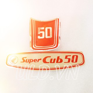 TEM NẠ VÀ THÙNG XĂNG CUB 78