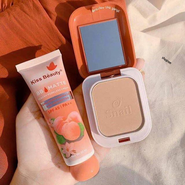 Bộ Kem nền BB và phấn phủ che mờ mọi khuyết điểm | BigBuy360 - bigbuy360.vn