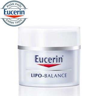 (Date 7/2023)EUCERIN LIPO BALANCE 50ML - Kem dưỡng ẩm chuyên sâu cho da khô