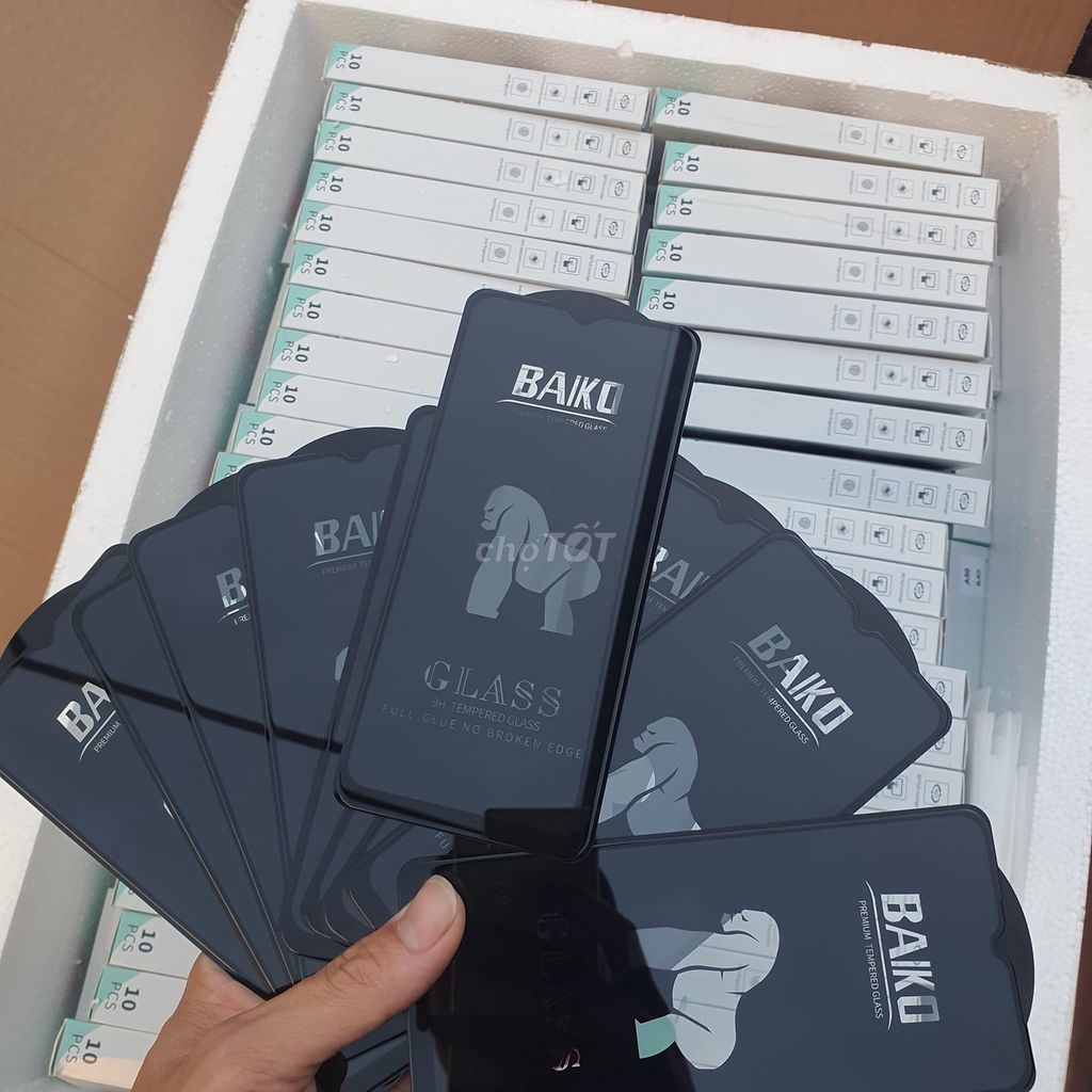 Cường lực BAIKO Samsung a24 a54 a34 5g a50 a50s a51 a52 a53 a10 a10s a11 a12 a13 a30 a30s a31 a32 a33 a14 kính full màn