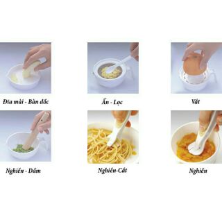 Bộ Chế Biến Ăn Dặm Kiểu Nhật Richell
