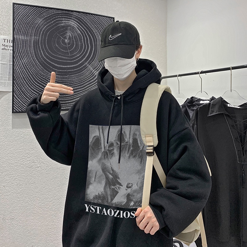 Áo hoodie phong cách hiphop cá tính cho nam