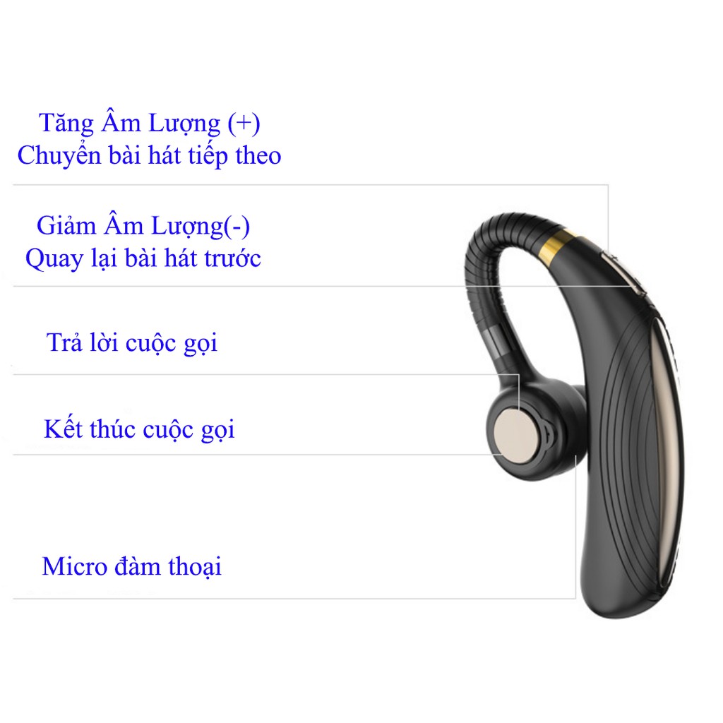 Tai Phone Bluetooth móc tai K06 - Hàng Nhập Khẩu