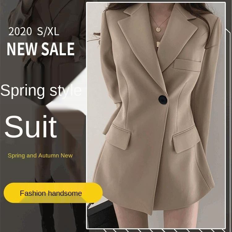 Áo khoác Blazer dáng rộng phong cách cổ điển Hàn Quốc 2021 thời trang dành cho nữ với 4 màu tùy chọn | BigBuy360 - bigbuy360.vn