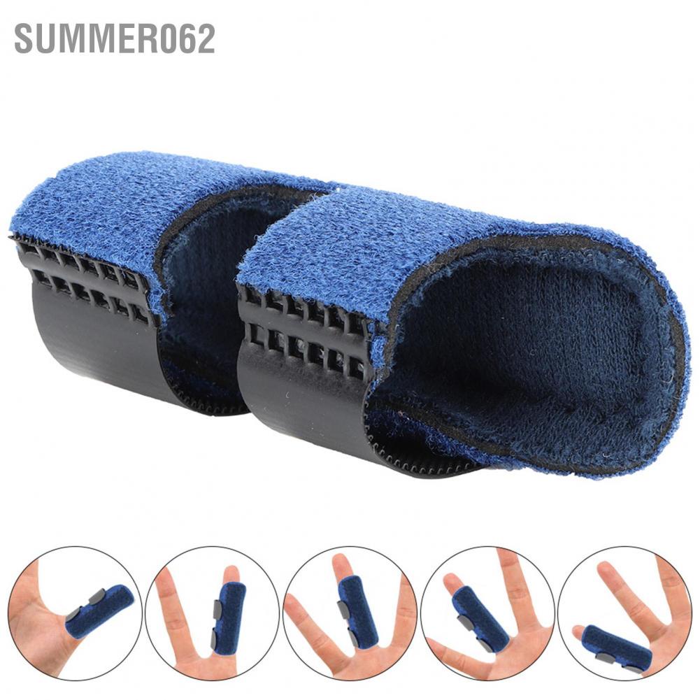 Summer062 1Pc Finger Fixed Strap with Protective Sleeve Injuries Broken Fingers Pain Relief Support Belt