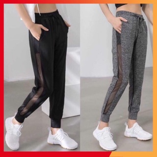 QUẦN JOGGER THỂ THAO NỮ PHỐI LƯỚI