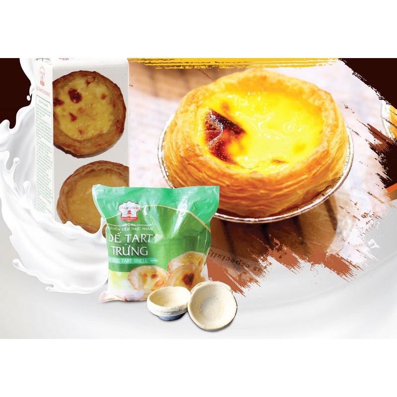 Combo 30 Đế Bánh Tart Trứng và 1KG Kem Trứng_GIAO HÀNG NỘI THÀNH TPHCM BẰNG GRAB HOẶC NOWSHIP