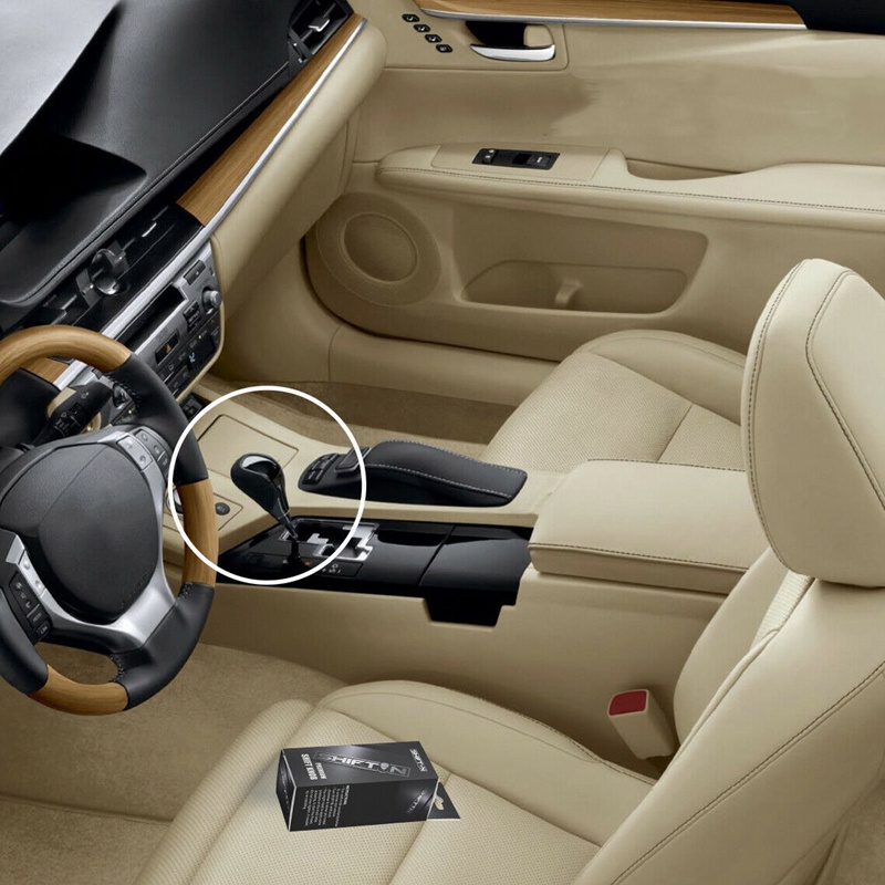 Núm Bọc Cần Gạt Số Bằng ABS Sợi Carbon Cho Toyota Lexus Crown Camry Hiace IS350 GS430 RX350 IS250 ES350 RX450H LX470