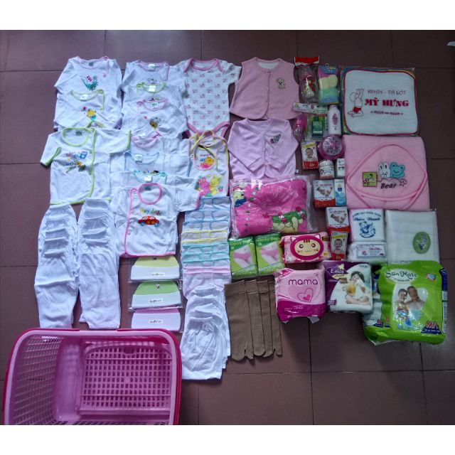 Giỏ đồ sơ sinh trọn gói
