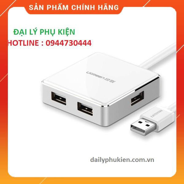 Bộ chia USB 2.0 ra 4 cổng dài 1M Ugreen 20804 (White) dailyphukien